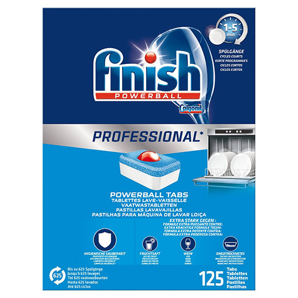 Finish Powerball Vaatwastabletten Professional (125 vaatwasbeurten)  SFI00011 - 1