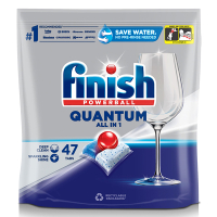 Finish Quantum All-in-1 vaatwastabletten Regular (47 vaatwastabletten)  SFI01089