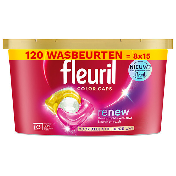 Fleuril Aanbieding: Fleuril Renew Color Caps (8 dozen - 120 wasbeurten)  SFL00039 - 1