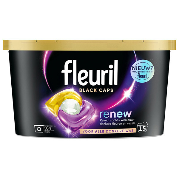 Fleuril Renew Caps Black (15 wasbeurten)  SFL00040 - 1