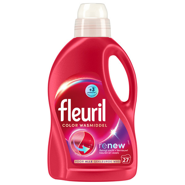 Fleuril Renew Color vloeibaar wasmiddel 1,35 liter (27 wasbeurten)  SFL00022 - 1