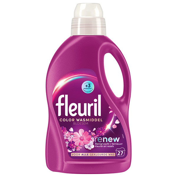 Fleuril Renew Vloeibaar Wasmiddel Bloesem 1,35 Liter (27 wasbeurten)  SFL00028 - 1