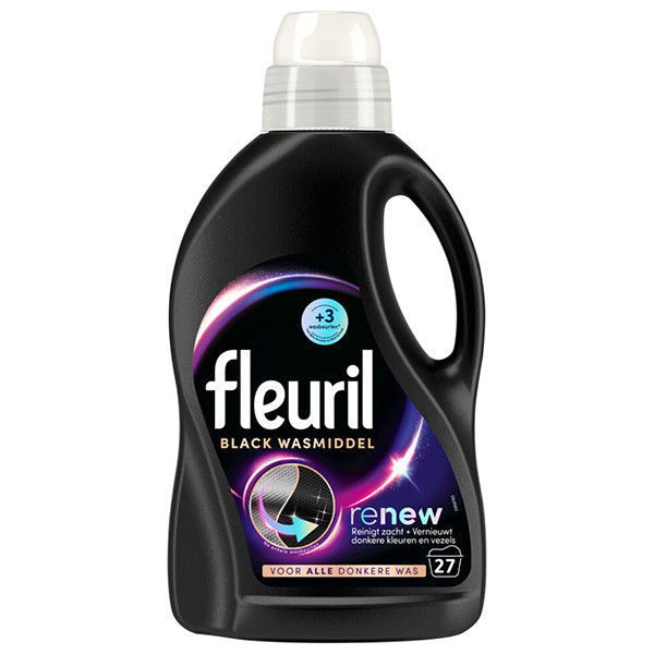 Fleuril Renew Vloeibaar Wasmiddel Zwart 1,35 Liter (27 wasbeurten)  SFL00024 - 1