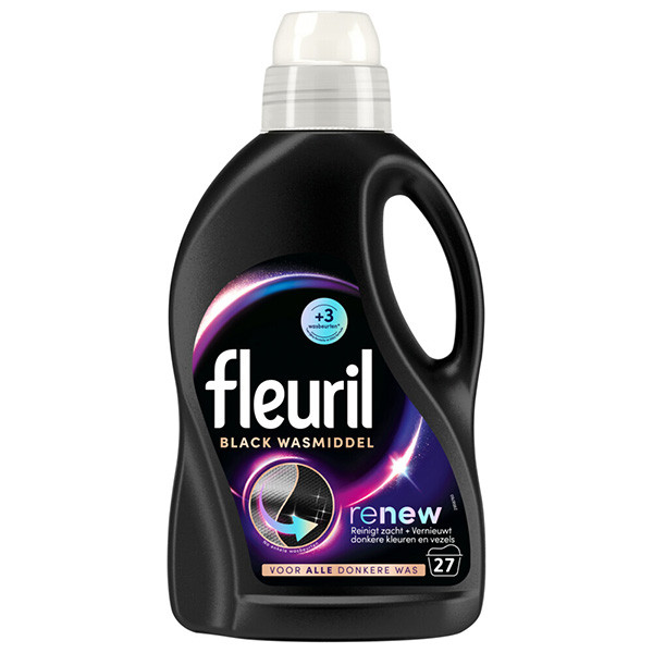 Fleuril Renew Zwart vloeibaar wasmiddel 1,35 liter (27 wasbeurten)  SFL00024 - 1
