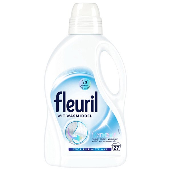 Fleuril Renew wit vloeibaar wasmiddel 1,35 liter (27 wasbeurten)  SFL00026 - 1