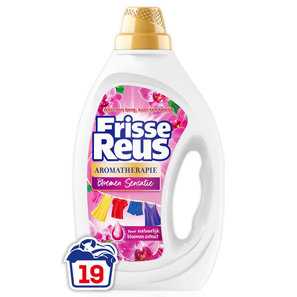 Frisse-Reus Frisse Reus Vloeibaar Wasmiddel Orchidee 855 ml (19 wasbeurten)  SRE00278 - 1