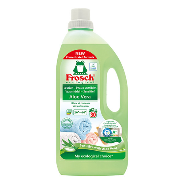 Frosch Vloeibaar Wasmiddel Sensitive Aloe Vera 1,5 Liter (30 wasbeurten)  SFR00112 - 1