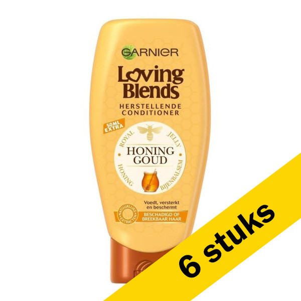 Garnier Aanbieding: 6x Garnier Loving Blends Honinggoud Conditioner (250 ml)  SGA02005 - 1