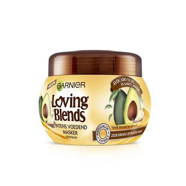 collegegeld deken beroerte Garnier Loving Blends Avocado olie haarmasker (300 ml) Garnier 123schoon.nl