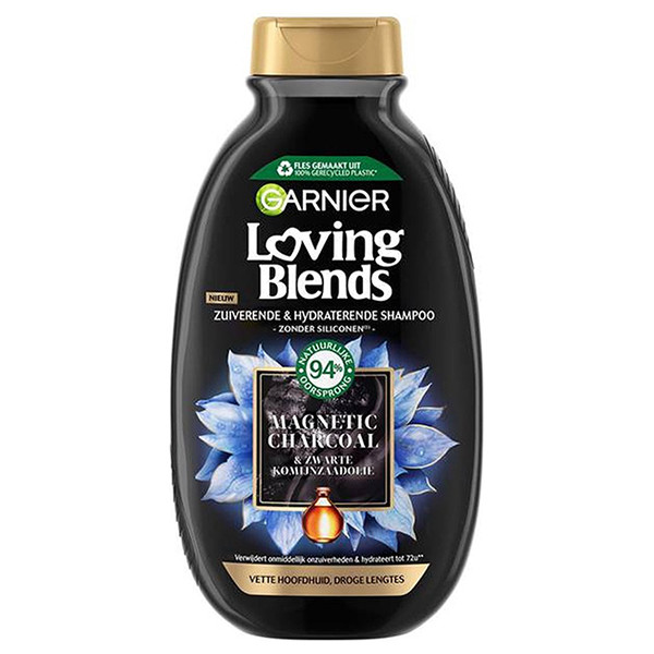 Garnier Shampoo Loving Blends - Charcoal (300 ml)  SGA02026 - 1