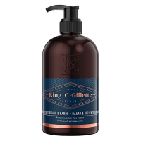 Gillette King C. baard- en gezichtsreiniger (350 ml)