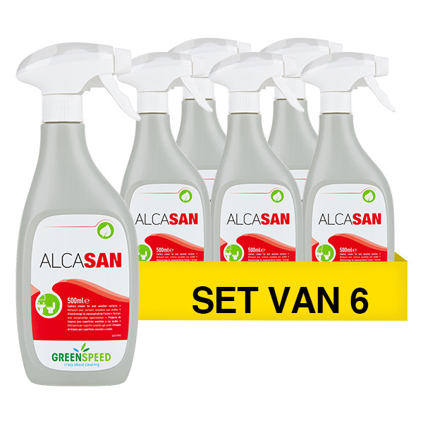 Greenspeed Aanbieding: Greenspeed Alcasan Spray (6 flessen - 500 ml)  SGR00030 - 1