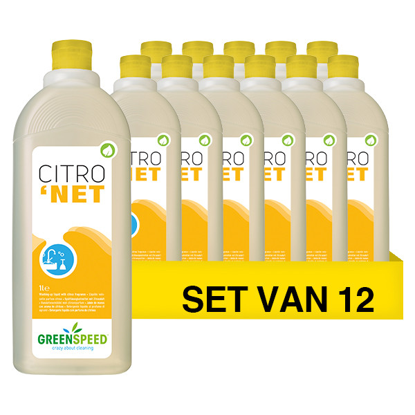 Greenspeed Aanbieding: Greenspeed Citronet (12 flessen - 1 liter)  SGR00042 - 1