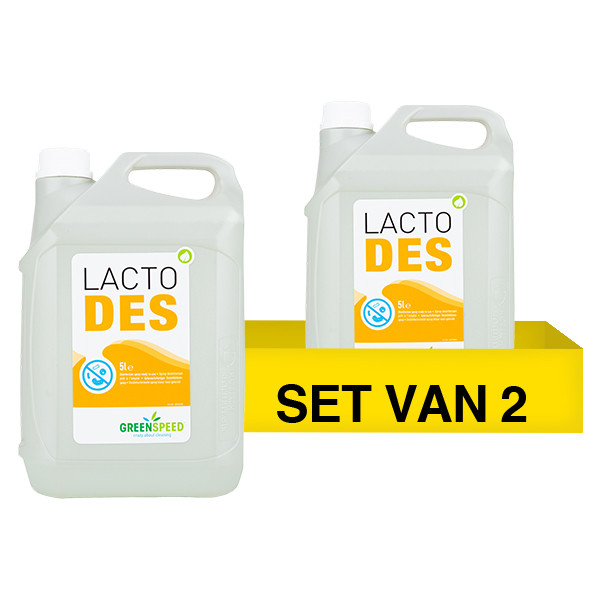 Greenspeed Aanbieding: Greenspeed Lacto Des (2 flessen - 5 liter)  SGR00062 - 1