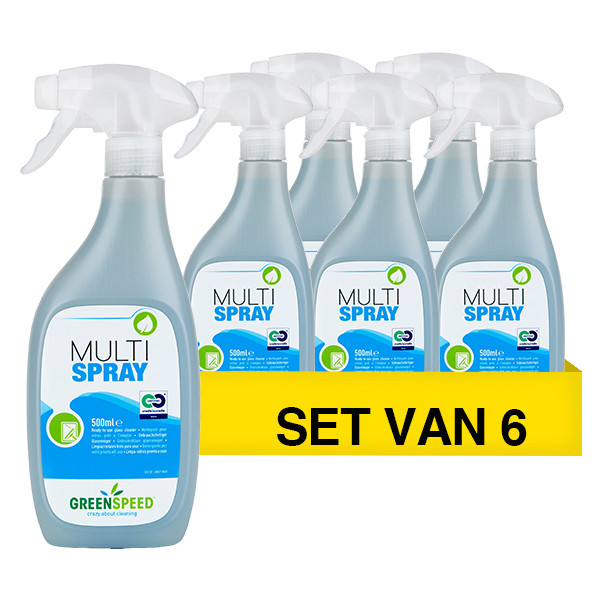 Greenspeed Aanbieding: Greenspeed Multi Spray (6 flessen - 500 ml)  SGR00034 - 1