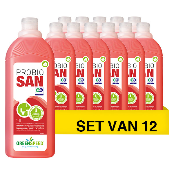 Greenspeed Aanbieding: Greenspeed Probio San (12 flessen - 1 liter)  SGR00074 - 1