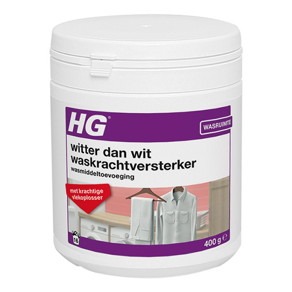 HG Witter Dan Wit Waskrachtversterker Met Vlekoplosser (400 gram)  SHG00189 - 1