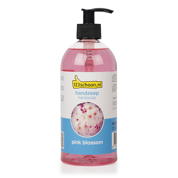 Handzeep pink blossom 500 ml (123schoon huismerk)  SDR06211 - 1