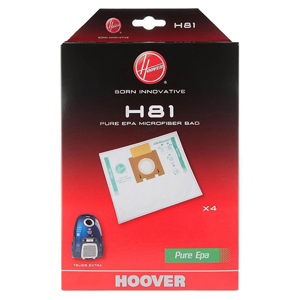 Hoover H81 stofzuigerzakken 4 zakken (orgineel)  SHO01014 - 1