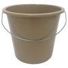 Huishoudemmer Beige 5 L (123schoon huismerk)