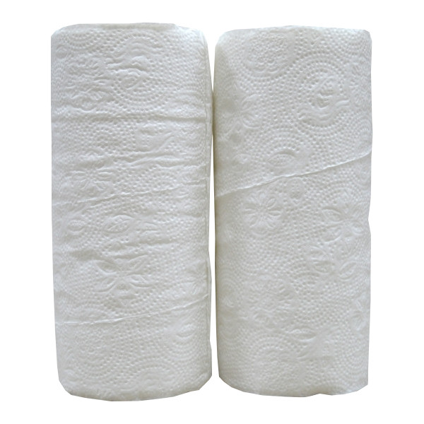 Keukenrol 2-laags | 2 x 50 vel | 123schoon huismerk  SDR02031 - 1