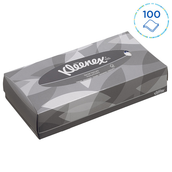 Kleenex Gezichtsdoekjes 8835 - Wit (100 vellen)  SKL00035 - 2