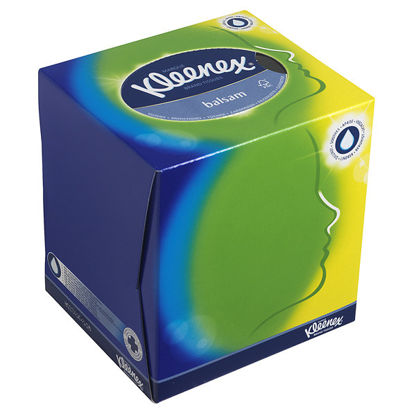 Kleenex Kubus Gezichtsdoekjes 8825 - Wit (56 vellen)  SKL00037 - 1