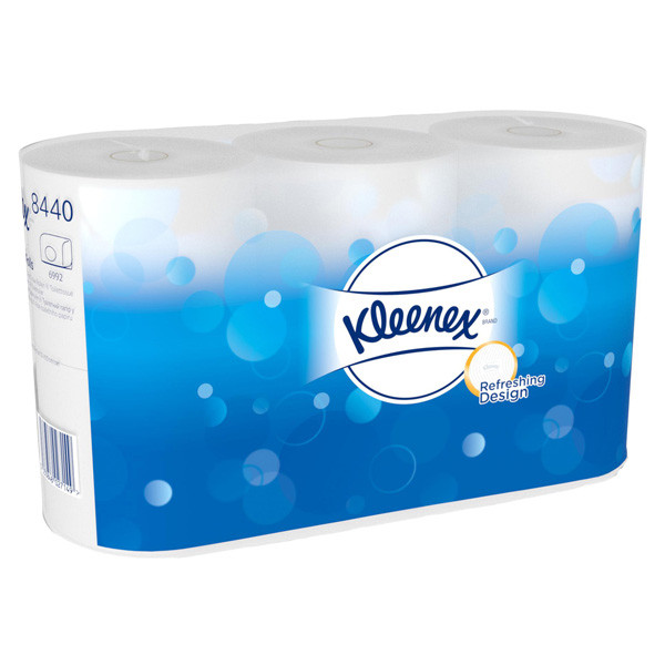 Kleenex Standaardrol 3-laags Toilettissue 8440  (6 rollen - 2100 vellen)  SKL00044 - 1