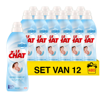 Le Chat Aanbieding: Le Chat Wasverzachter Dermo Comfort 880 ml (12 flessen - 480 wasbeurten)  SSC01086