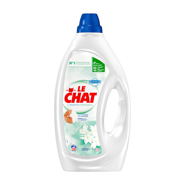 Le Chat Vloeibaar Wasmiddel Sensitive Freshness 1485 ml (33 wasbeurten)  SSC01097 - 1