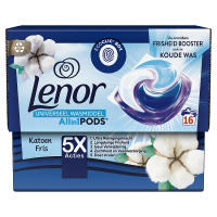 Lenor All-in-1 Pods Katoen Fris (16 Wasbeurten)  SLE00482