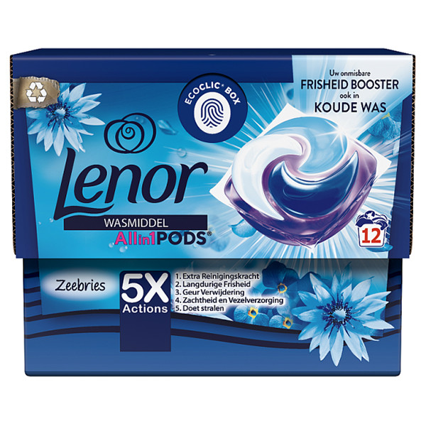 Lenor All-in-1 Pods Zeebries (12 wasbeurten)  SLE00352 - 1