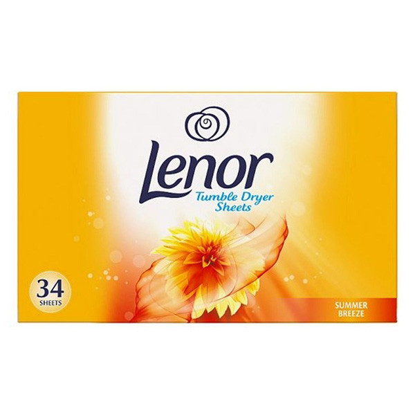 Lenor Droogtrommeldoekjes Summer Breeze (34 doekjes)  SLE00253 - 1