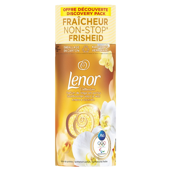 Lenor Geurbooster Geurparels Gouden Orchidee 140 gram (11 wasbeurten)  SLE00496 - 1