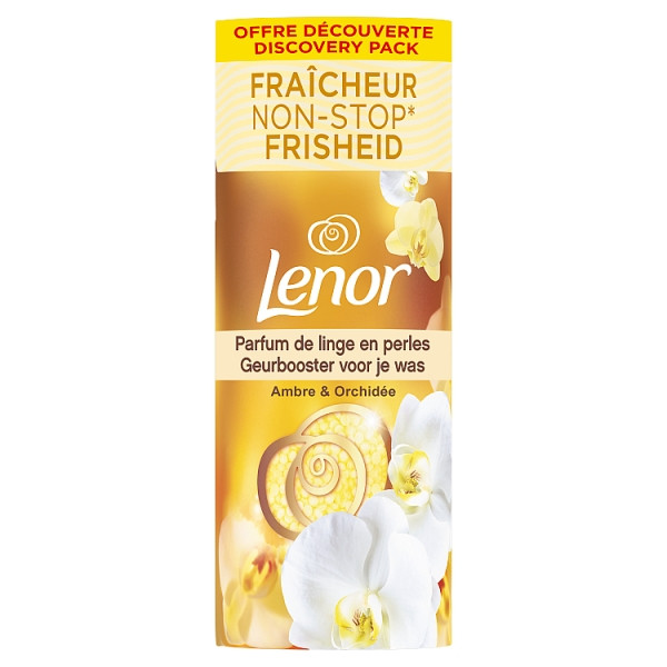 Lenor Geurbooster Geurparels Gouden Orchidee 140 gram (11 wasbeurten)  SLE00496 - 9