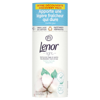 Lenor Geurbooster Geurparels Katoen Fris 140 gram (11 wasbeurten)  SLE00410