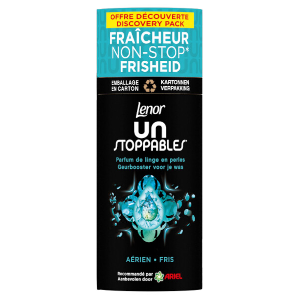 Lenor Unstoppables Geurbooster Geurparels Fris 140 gram (11 wasbeurten)  SLE00408 - 1