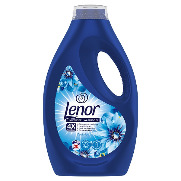 Lenor Vloeibaar Wasmiddel Zeebries 900 ml (20 wasbeurten)  SLE00472 - 1