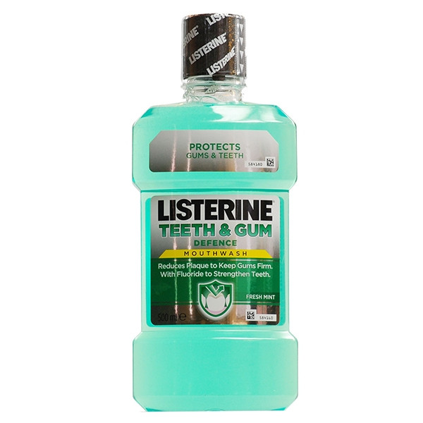 Listerine Teeth & Gum Defence mondwater (500 ml)  SLI00027 - 1
