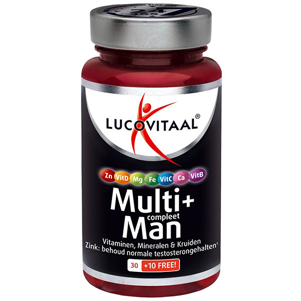 Lucovitaal Multi Compleet Man (40 tabletten)  SLU00013 - 1