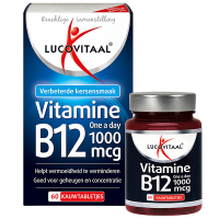 Lucovitaal Vitamine B12 1000mcg (60 kauwtabletten)  SLU00019