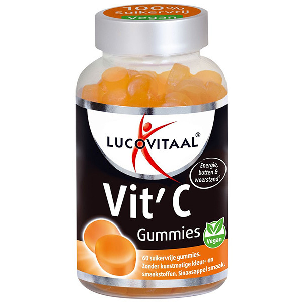 Lucovitaal Vitamine C Gummies (60 gummies)  SLU00021 - 1