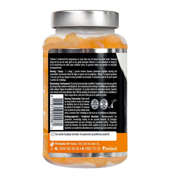 Lucovitaal Vitamine C Gummies (60 gummies)  SLU00021 - 3