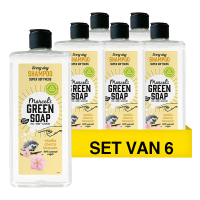 Marcel's Green Soap Aanbieding: 6x  Marcel's Green Soap shampoo vanille en kersenbloesem (300 ml)  SMA00290