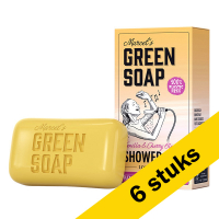 Marcel's Green Soap Aanbieding: Marcel's Green Soap shower bar Vanille en Kersenbloesem (6 zeepstukken - 900 gram)  SMA00141