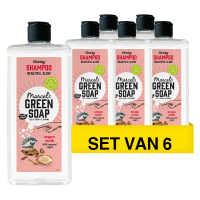 Marcel's Green Soap Aanbieding: Marcel's Green Soap vegan shampoo Argan en Oudh (6 flessen - 1800 ml)  SMA00131