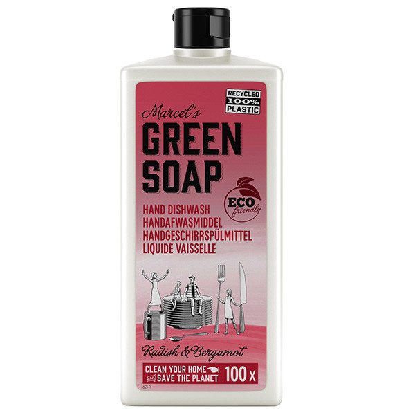 Marcel's Green Soap Afwasmiddel Radijs & Bergamot (500 ml)  SMA00014 - 1