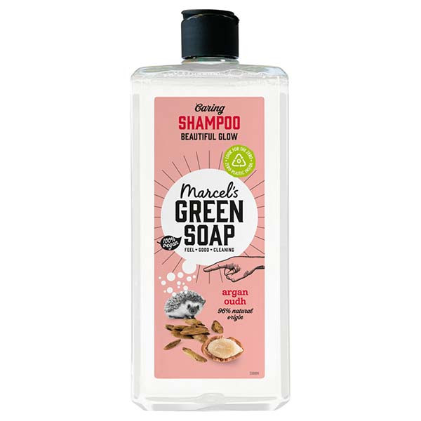 Marcel's Green Soap Shampoo Caring Argan en Oudh (300 ml)  SMA00011 - 1