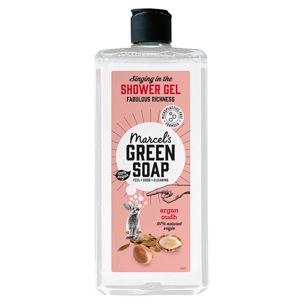 Marcel's Green Soap Shower gel Argan en Oudh (300 ml)  SMA00237 - 1