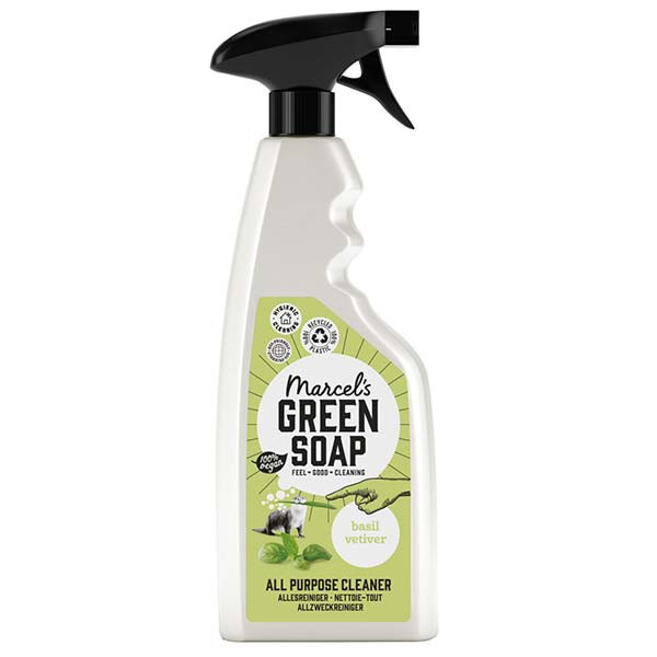 Marcel's Green Soap allesreiniger spray Basilicum en Vetiver (500 ml)  SMA00005 - 1